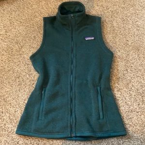 Patagonia green vest!